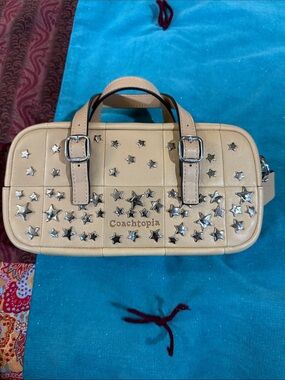 Coachtopia Women's Tan Satchel Bag